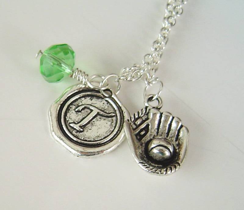Personalisierte Kette Mit Anfänglichen Birthstone Ich Liebe Baseball, Bin Fun Baseball Team Geburtstag Halskette Für Junge Mädchen Mutter Freund Personalisierte Kette Mit Anfänglichen Birthstone Ich Liebe Baseball, Bin Fun Baseball Team Geburtstag Halskette Für Junge Mädchen Mutter Freund von HotMixJewelry