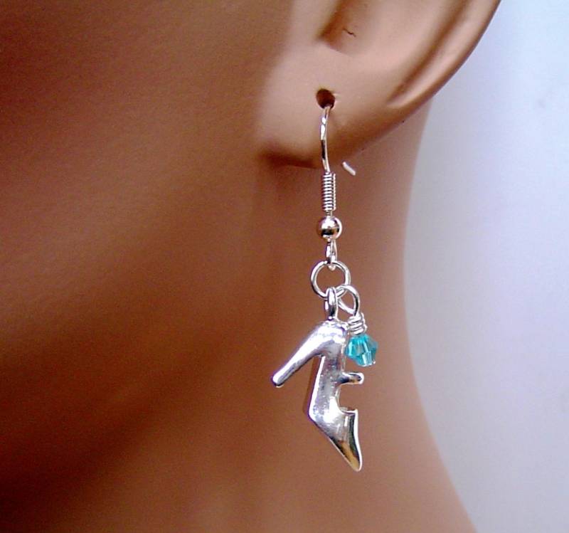 Personalisierte Ohrringe Mit Ihrem Gewählten Birthstone, 3D Silber Vergoldet High-Heel-Schuh-Charm Für Mädchen Mom Schwester Freunde; Beste Geschenk Personalisierte Ohrringe Mit Ihrem Gewählten Birthstone, 3D Silber Vergoldet High-Heel-Schuh-Charm Für Mädchen Mom Schwester Freunde; Beste Geschenk von HotMixJewelry