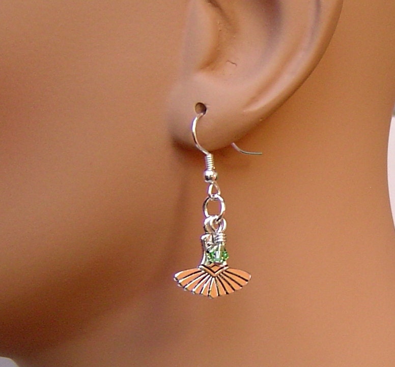 Personalisierte Ohrringe Mit Ihrem Gewählten Birthstone, Antiksilber Primaballerina Tutu Charme Für Mädchen Mom Schwester Freunde Personalisierte Ohrringe Mit Ihrem Gewählten Birthstone, Antiksilber Primaballerina Tutu Charme Für Mädchen Mom Schwester Freunde von HotMixJewelry