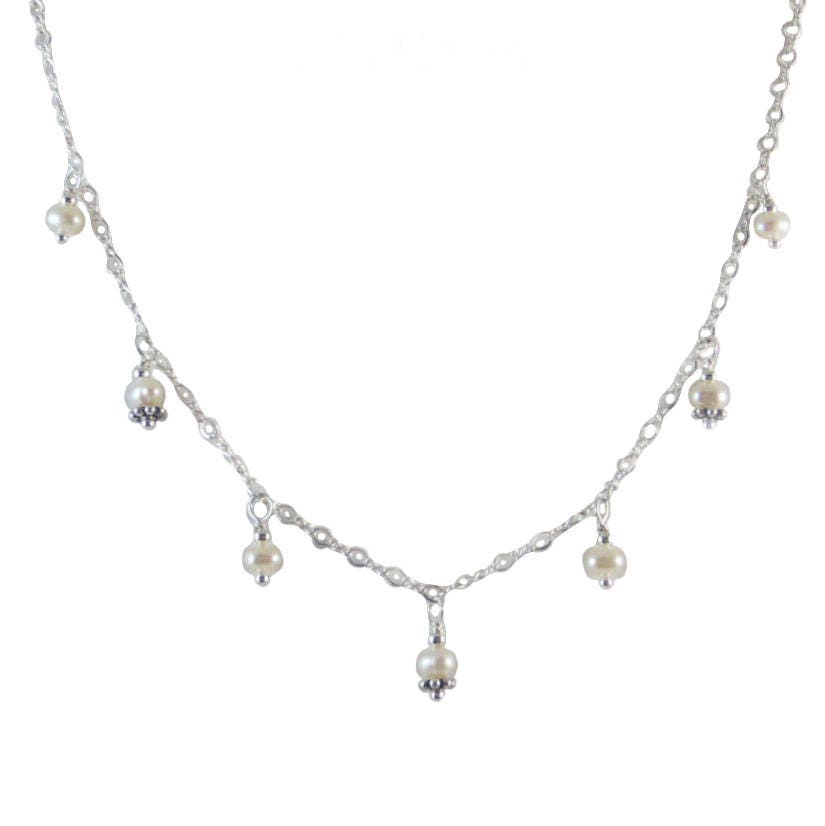 Perlen Halskette - Geschenke Brautjungfer Braut Schlichte Hochzeit Ostern Perlen Halskette - Geschenke Brautjungfer Braut Schlichte Hochzeit Ostern von HotSpiceJewelry
