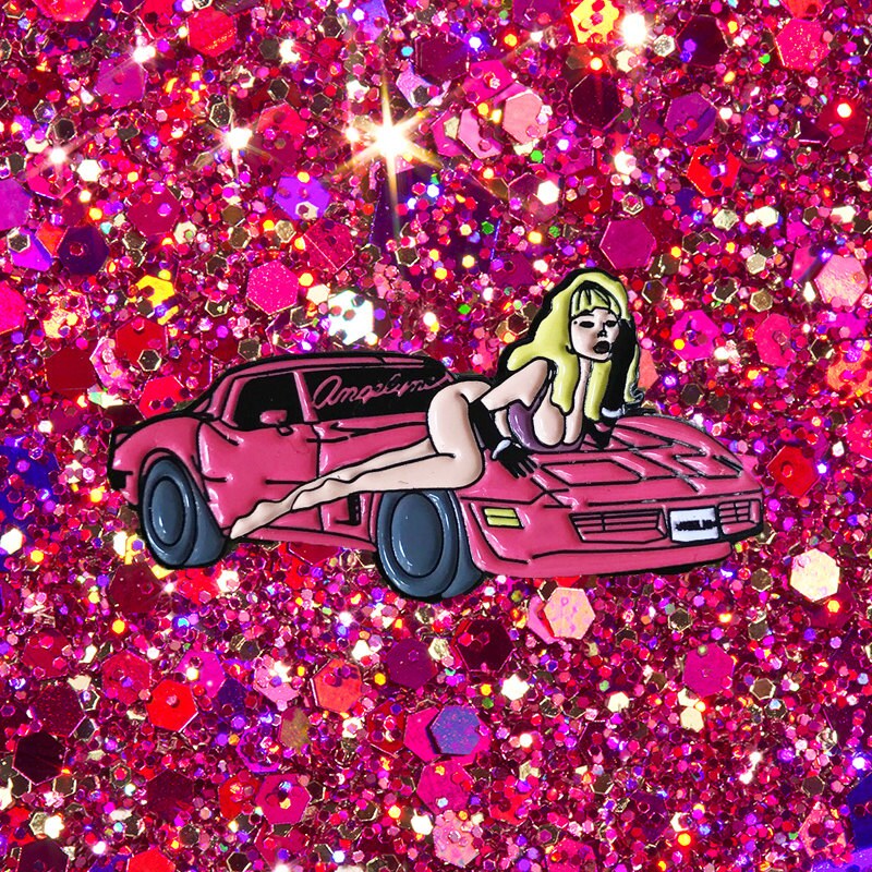Blonde Königin Von La Emaille Pin Blonde Königin Von La Emaille Pin von HotToTrotPress