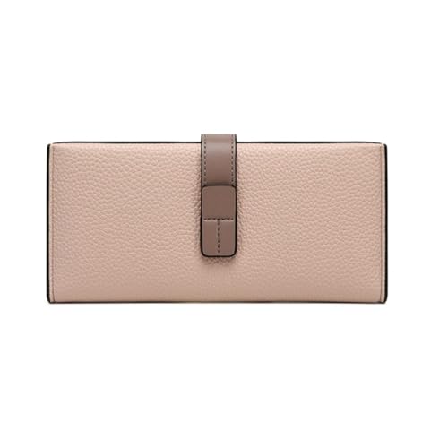 HotcoS Damen-Business-Handtaschen, Kartenetuis, Geldbörsen, Geldbörsen, Leder-Geldklammern, Geld-Organizer, Abendtaschen (Color : Pink) von HotcoS