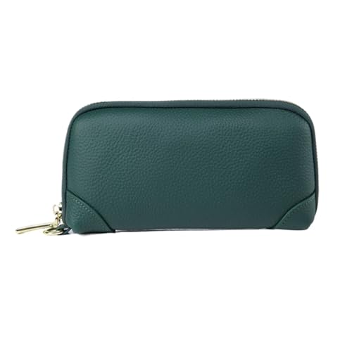 HotcoS Damen-Geldbörsen, Abendtaschen, Kartenetuis, Geldklammern, Echtleder-Geldbörsen, Geld-Organizer-Taschen, Handtaschen (Color : Green) von HotcoS