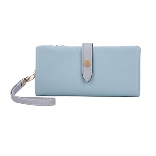 HotcoS Geldklammern for Damen, Geldbörsen, Geschäftsbrieftaschen aus Leder, Kartenetuis, Geldorganisatoren, Handtaschen, Abendtaschen (Color : Blue) von HotcoS