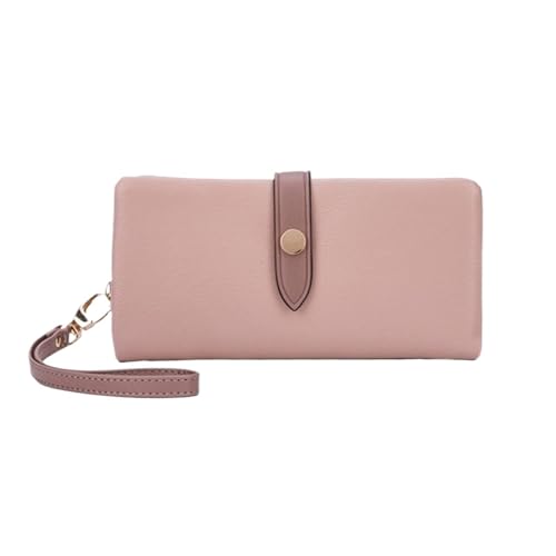 HotcoS Geldklammern for Damen, Geldbörsen, Geschäftsbrieftaschen aus Leder, Kartenetuis, Geldorganisatoren, Handtaschen, Abendtaschen (Color : Pink) von HotcoS