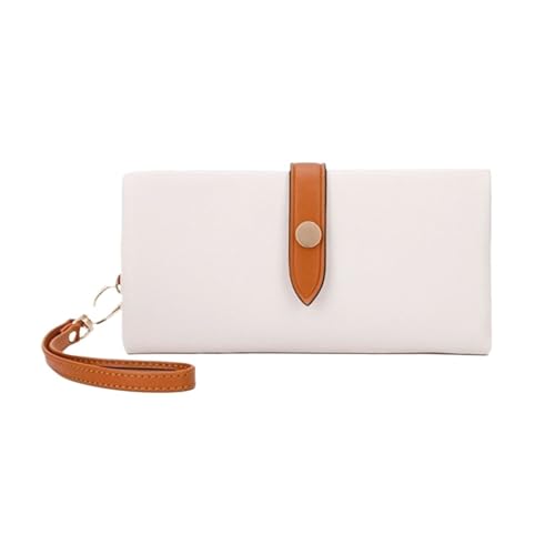 HotcoS Geldklammern for Damen, Geldbörsen, Geschäftsbrieftaschen aus Leder, Kartenetuis, Geldorganisatoren, Handtaschen, Abendtaschen (Color : White) von HotcoS