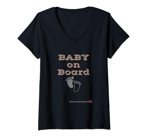 Damen Mama-Bild T-Shirt mit V-Ausschnitt Damen Mama-Bild T-Shirt mit V-Ausschnitt von Hotel Lima Shirts