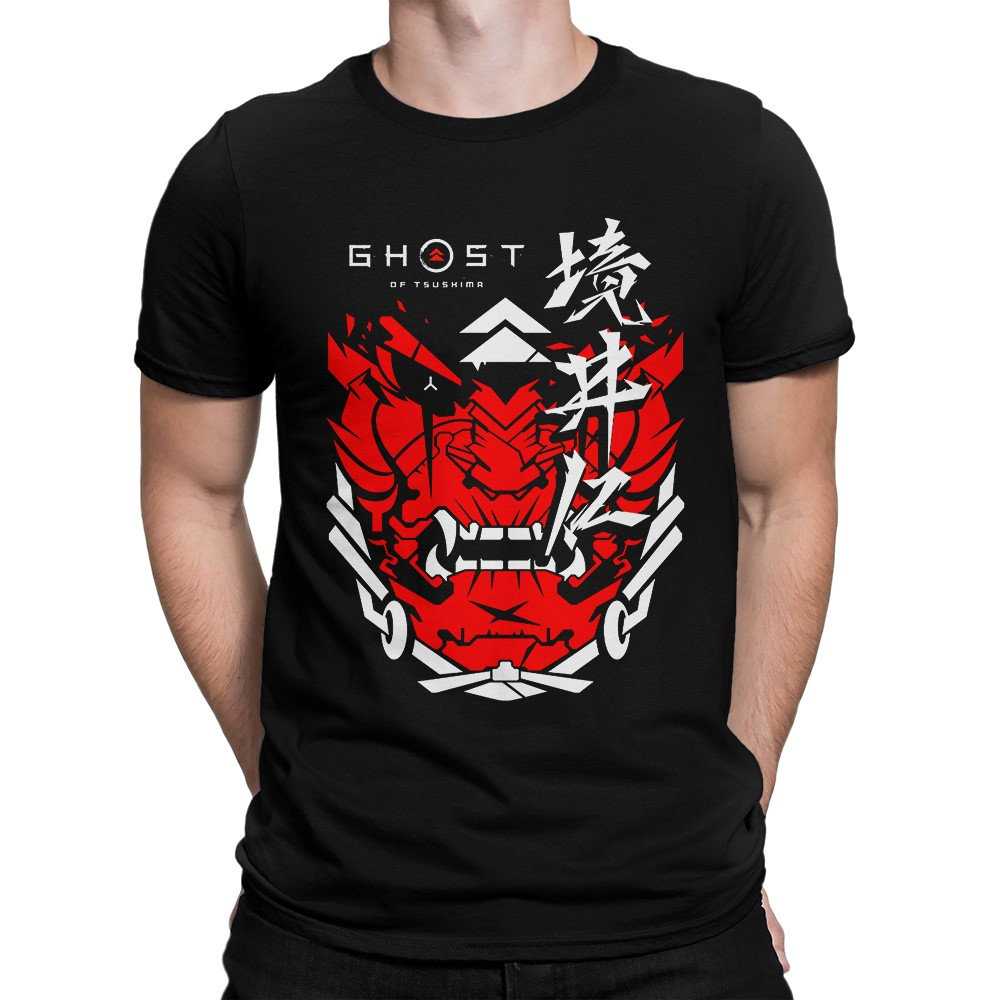 Ghost Of Tsushima Oni T-Shirt, Herren Damen Alle Größen | Hm-238 von HotelMarsStudio