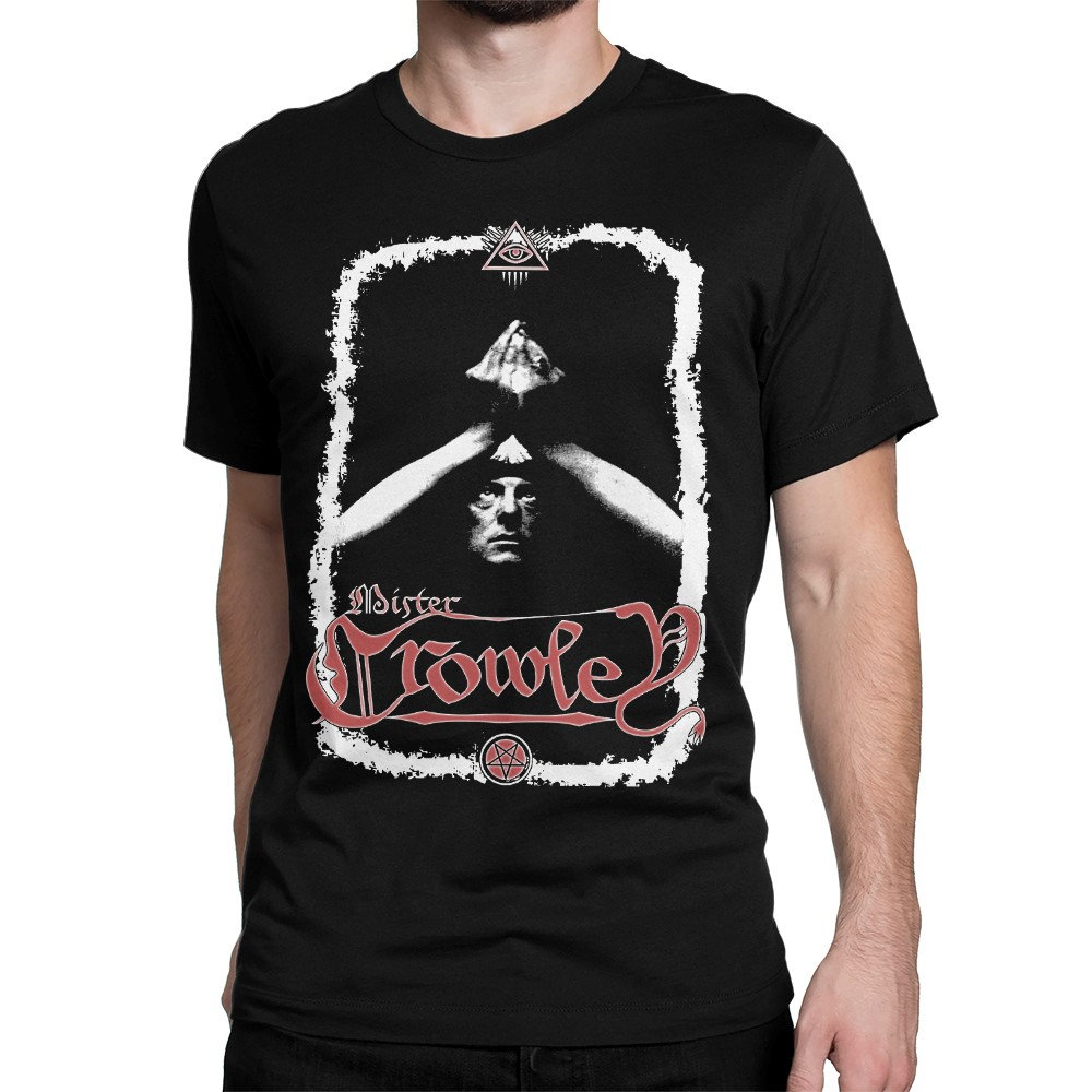 Mister Aleister Crowley T-Shirt, Herren Damen Alle Größen | Hm-370 von HotelMarsStudio