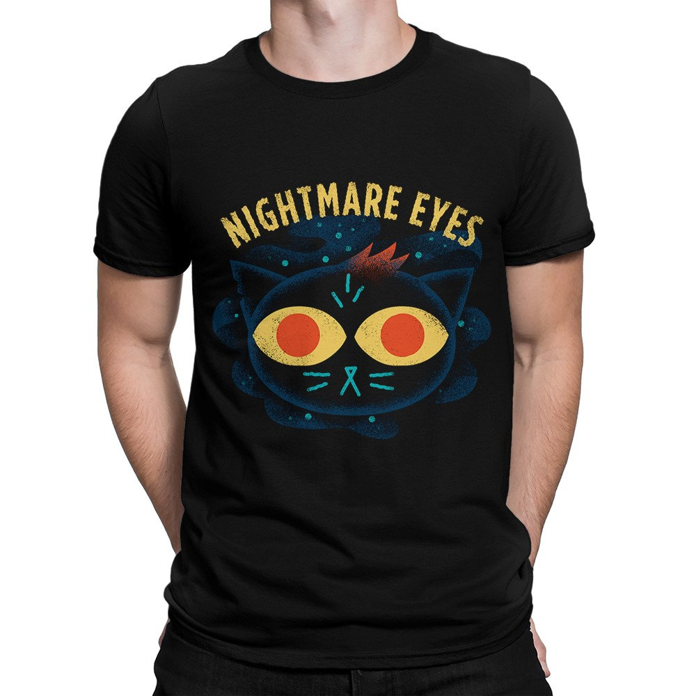 Night in The Woods Nightmare Eyes T-Shirt, Herren Damen Alle Größen | Hm-132 von HotelMarsStudio