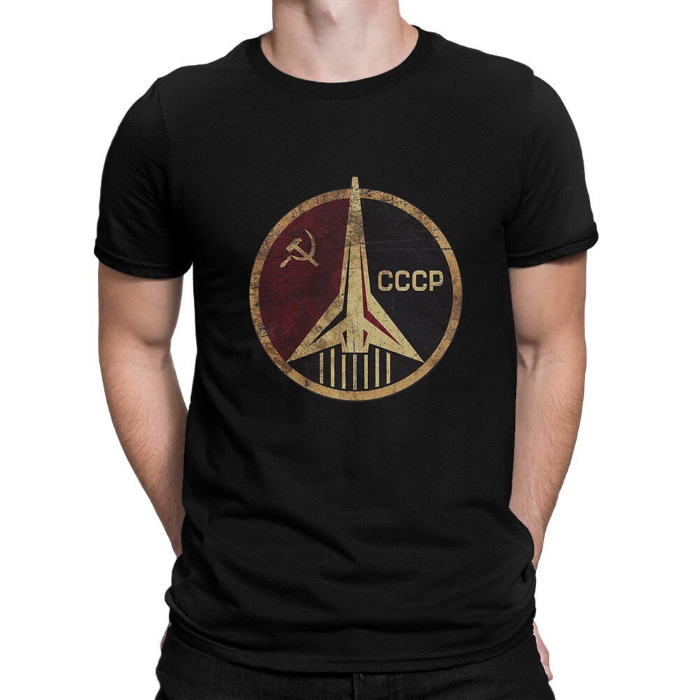 Ussr Rocket Emblem T-Shirt, Herren Damen Alle Größen | Hm-387 von HotelMarsStudio