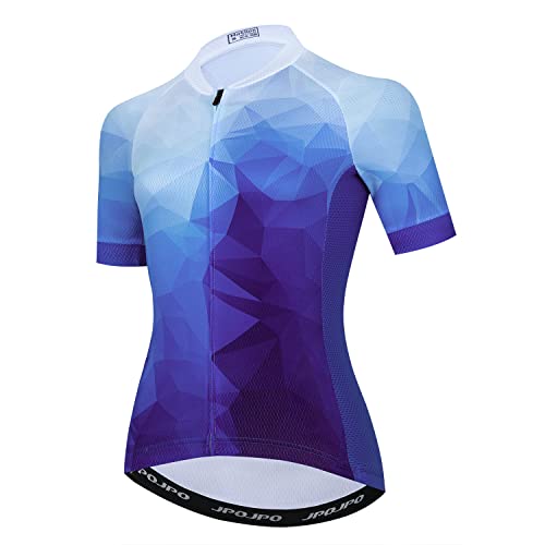 Hotlion Damen Radtrikot Kurzarm Bike Shirt MTB Fahrradbekleidung, HT2012-SJ, M von Hotlion