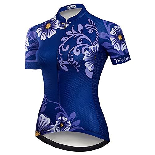 Hotlion Damen Radtrikot Tops Sommer Bike Shirt Kurzarm Fahrradbekleidung CD5731 von Hotlion