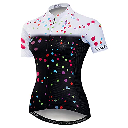 Hotlion Damen Radtrikot Tops Sommer Bike Shirt Kurzarm Fahrradbekleidung CD5731 von Hotlion