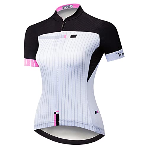 Hotlion Damen Radtrikot Tops Sommer Bike Shirt Kurzarm Fahrradbekleidung CD5731 von Hotlion