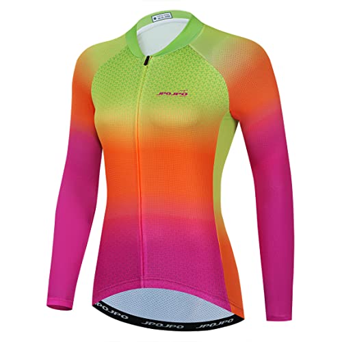 Hotlion Fahrrad Trikot Langarm Fahrrad Trikot Fahrrad Trikot Herbst Fahrrad Kleidung CU1, B1cu00107, Medium von Hotlion