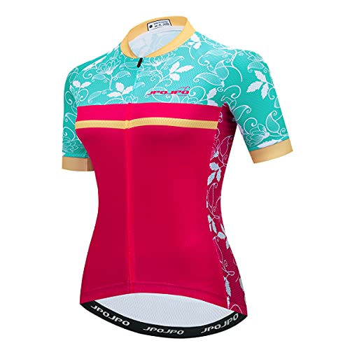 Hotlion Fahrradtrikot für Damen, Sommer-Fahrrad-Shirts, Rennrad, Jacken, kurzärmelig, MTB-Trikot, Cu0094, M von Hotlion