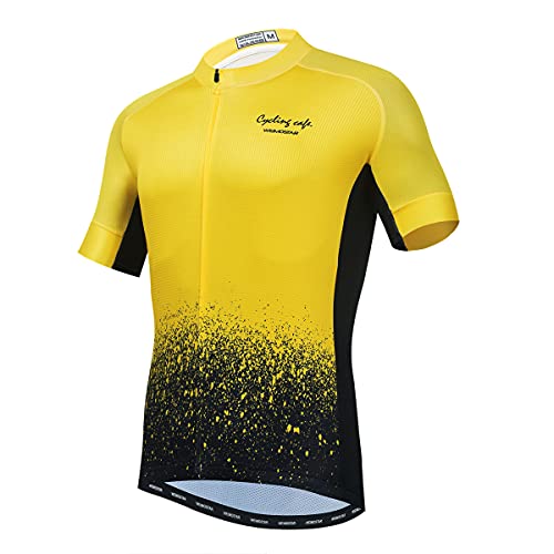 Hotlion Herren Radtrikot MTB Jersey Sommer Kurzarm Rennrad Shirts, Cf0392-sj, M von Hotlion