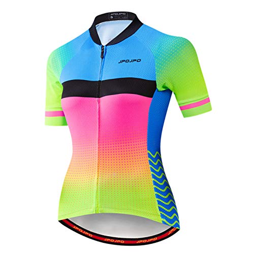 Hotlion Pro Radtrikot Damen Bike Shirts Sommer Team Fahrradbekleidung JP15 von Hotlion