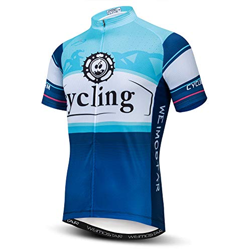 Hotlion Radtrikot Herren Fahrrad Kurzarm Shirt Bike Top MTB Fahrradbekleidung, Cd8272-sj, XX-Large von Hotlion