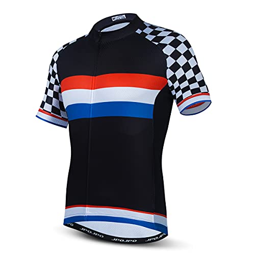 Hotlion Radtrikot Herren MTB Jersey Rennrad Shirts Sommer Kurzarm Fahrradbekleidung von Hotlion