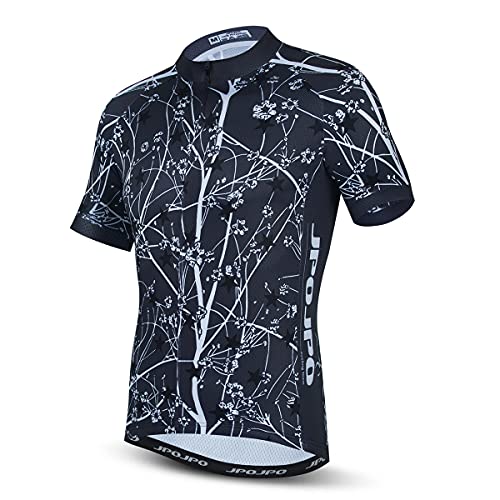 Radtrikot Herren MTB Jersey Rennrad Shirts Sommer Kurzarm Fahrradbekleidung, Cu5016, 3XL von Hotlion