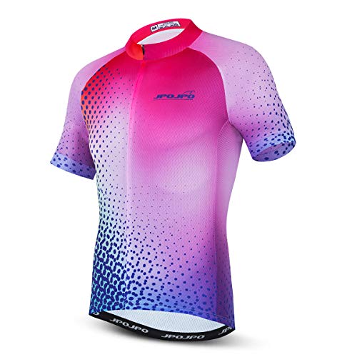 Radtrikot Herren MTB Jersey Rennrad Shirts Sommer Kurzarm Fahrradbekleidung, Cu5031, M von Hotlion