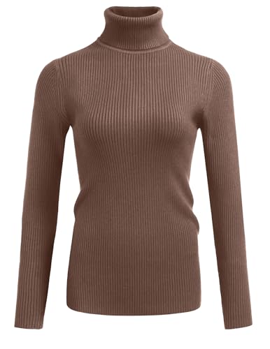 Hotouch Pullover Damen Rollkragen Langarmshirt Slim Fit Strickpullover Rollkragenshirt Turtleneck Feinstrick Strickpullover Weich Strickpulli Longpullover Braun L Hotouch Pullover Damen Rollkragen Langarmshirt Slim Fit Strickpullover Rollkragenshirt Turtleneck Feinstrick Strickpullover Weich Strickpulli Longpullover Braun L von Hotouch