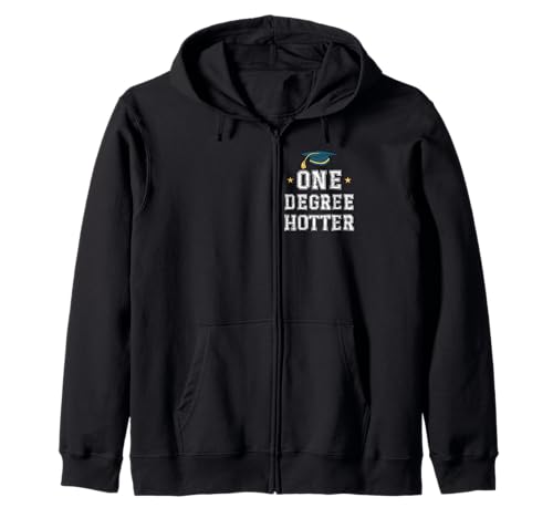 Lustiger Abschluss heißer von One Degree Mädchen Frauen Grad Party Kapuzenjacke Lustiger Abschluss heißer von One Degree Mädchen Frauen Grad Party Kapuzenjacke von Hotter By One Degree Girls Women Grad Party Tees