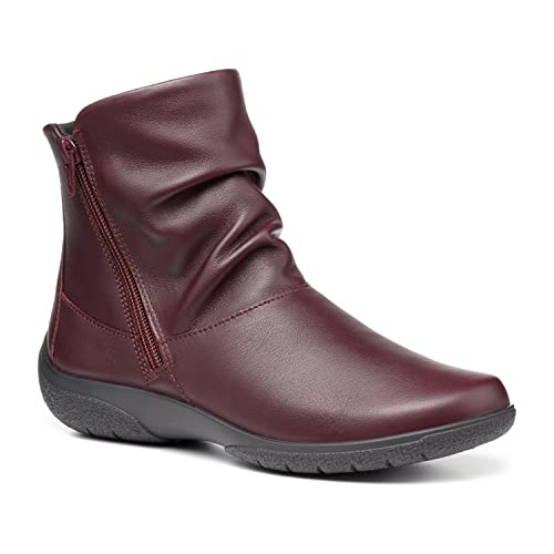 Hotter Damen Whisper Mode-Stiefel, weinfarben Leder, 38 EU von Hotter