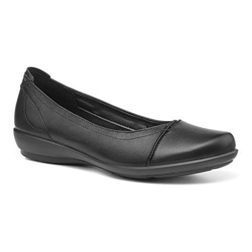 Hotter Damen Robyn Ii Wide Ballerinas, Black Le, 38.5 EU Weit von Hotter