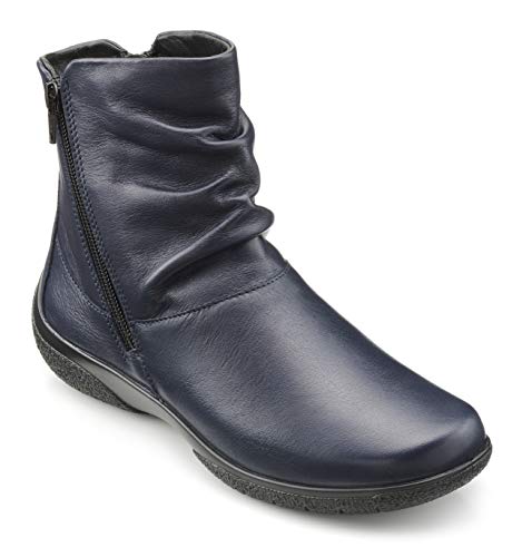 Hotter Damen Whispe Mode-Stiefel, Navy, 36.5 EU Weit von Hotter