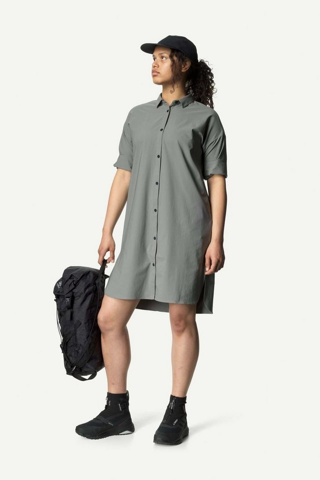 Houdini Hemdblusenkleid W's Route Shirt Dress (1-tlg) von Houdini