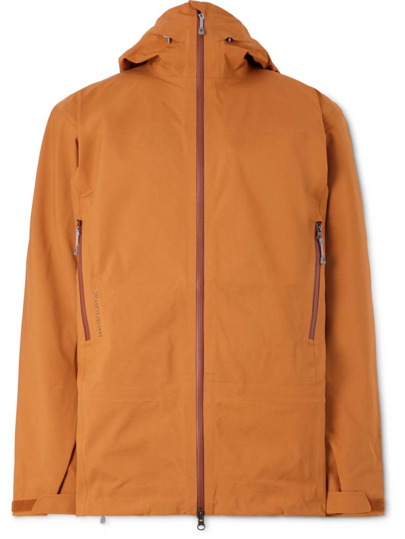 Houdini - Ride Recycled Loop Hardshell™ Hooded Ski Jacket - Men - Orange - M von Houdini