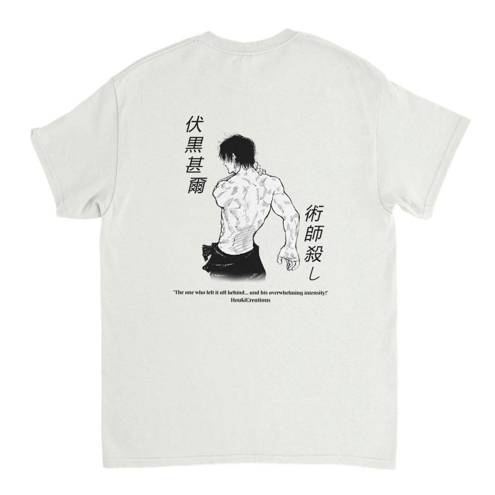 Anime T - Shirt | Streetwear 100% Baumwolle Mit Toji Fushiguro Druck Verschiedene Farben Geschenk Für Animefans Unisex Anime T - Shirt | Streetwear 100% Baumwolle Mit Toji Fushiguro Druck Verschiedene Farben Geschenk Für Animefans Unisex von HoukiCreations
