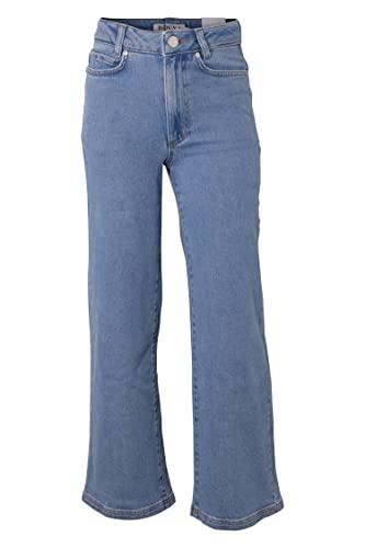 Hound Wide Jeans Mädchen - Stylische Schwarze Jeanshose für Mädchen - Bequeme Hosen Teenager Mädchen - Strapazierfähige Jeans Kinder - Breite Denim Hose mit Stretch von Hound