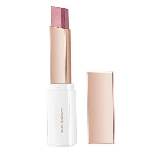 Doppelfarben -Lidschatten -Stick 2 in 1 Gradient Schimmer Lidschatten Augen Make -up 2, 5 g Style1 Lidschattenstock Doppelfarben -Lidschatten -Stick 2 in 1 Gradient Schimmer Lidschatten Augen Make -up 2, 5 g Style1 Lidschattenstock von Houolsator