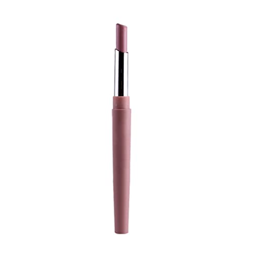 Doppelköpfiger Lippenstift 2 in 1 mattes Lippenstift wasserdichtes für Frauen Make -up Doppelköpfiger von Houolsator