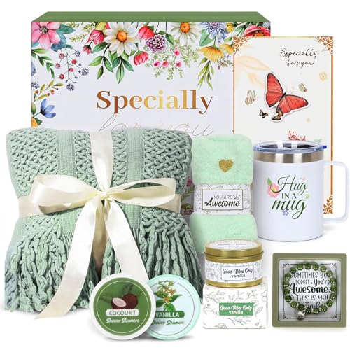 Gute Besserung Geschenke für Frauen – Selbstpflege-Box, durchdachter Entspannungs-Geschenkkorb für Mutter, Ehefrau, Freundin, nach Operationen, Erholung, Sympathie, an Sie denken, Ermutigung, sich Gute Besserung Geschenke für Frauen – Selbstpflege-Box, durchdachter Entspannungs-Geschenkkorb für Mutter, Ehefrau, Freundin, nach Operationen, Erholung, Sympathie, an Sie denken, Ermutigung, sich von Housavvy