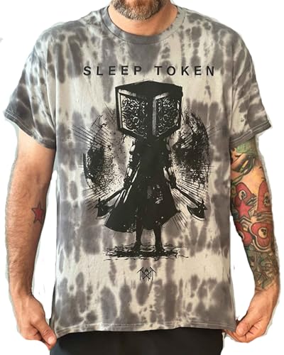 Sleep Token Granite Wash Premium Qualität Oversized Herren T-Shirt, GRAU, XL Sleep Token Granite Wash Premium Qualität Oversized Herren T-Shirt, GRAU, XL von House Of Merch