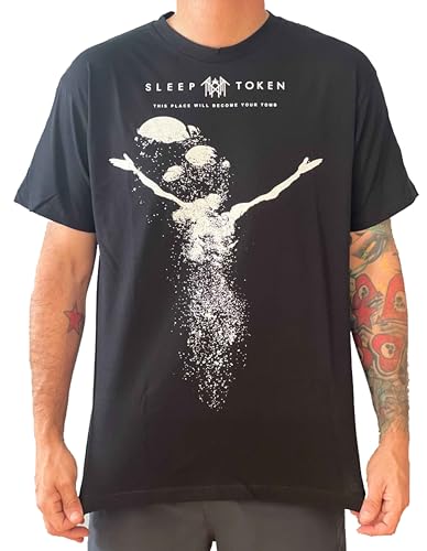 Sleep Token Underwater Tomb Herren Oversized Premium Qualität T-Shirt, Schwarz, Mittel Sleep Token Underwater Tomb Herren Oversized Premium Qualität T-Shirt, Schwarz, Mittel von House Of Merch