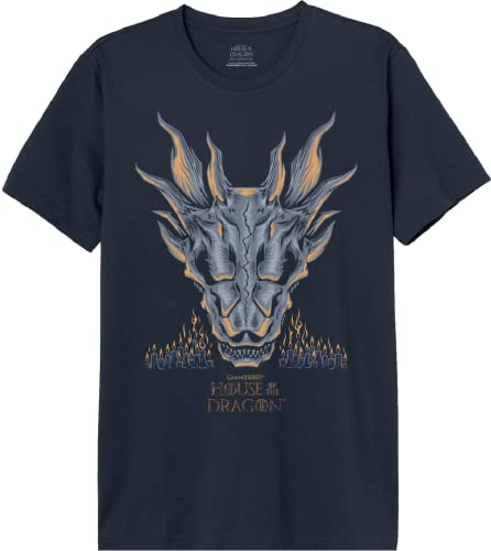 House Of the Dragon Damen Wohoftdts008 T-Shirt, Marineblau, M von House Of the Dragon