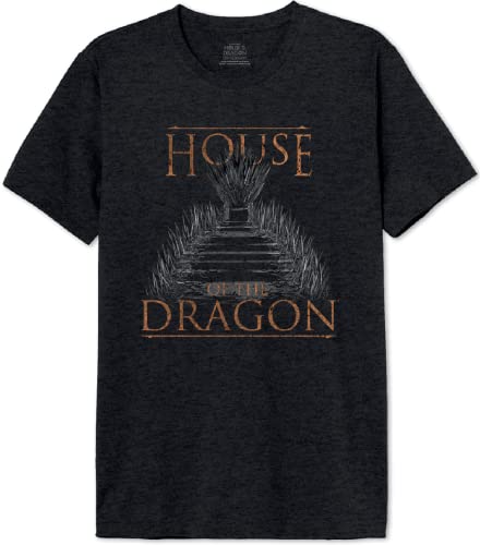 House Of the Dragon Herren Mehoftdts003 T-Shirt, MEHR Anthracite, S von House Of the Dragon
