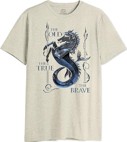 House Of the Dragon Herren Mehoftdts013 T-Shirt, Natur, 56 von House Of the Dragon