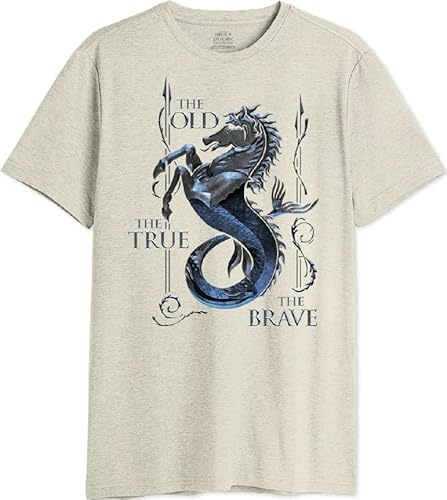 House Of the Dragon Herren Mehoftdts013 T-Shirt, Natur, XL House Of the Dragon Herren Mehoftdts013 T-Shirt, Natur, XL von House Of the Dragon