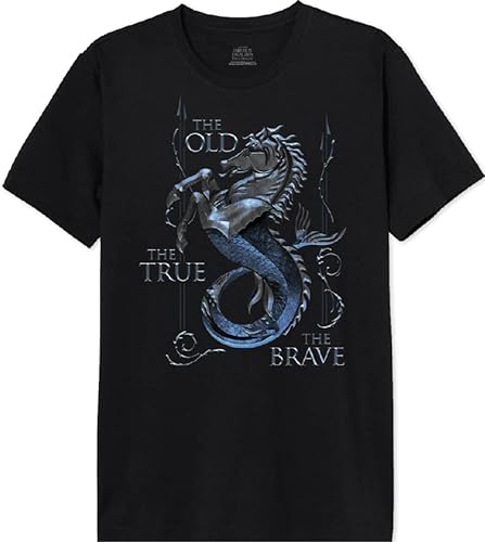 House Of the Dragon Herren Mehoftdts013 T-Shirt, Schwarz, M von House Of the Dragon