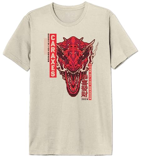 House of the Dragon Herren Mehoftdts024 T-Shirt, Natur, XS House of the Dragon Herren Mehoftdts024 T-Shirt, Natur, XS von House Of the Dragon