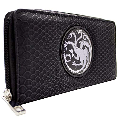 Game of Thrones Feuer und Blut Portemonnaie Clutch Münzfach & Kartenhalter, Schwarz von Game of Thrones