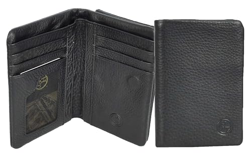 Damen Leder Bifold Wallet Large Multi-Kartenhalter HLG210 Schwarz Damen Leder Bifold Wallet Large Multi-Kartenhalter HLG210 Schwarz von House of Luggage