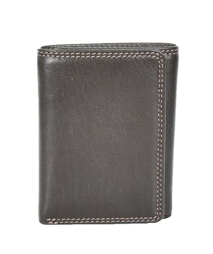 House of Luggage HLG288 Herren-Geldbörse aus echtem Leder, dreifach gefaltet, RFID-geschützt, braun, S, Brieftasche House of Luggage HLG288 Herren-Geldbörse aus echtem Leder, dreifach gefaltet, RFID-geschützt, braun, S, Brieftasche von House of Luggage